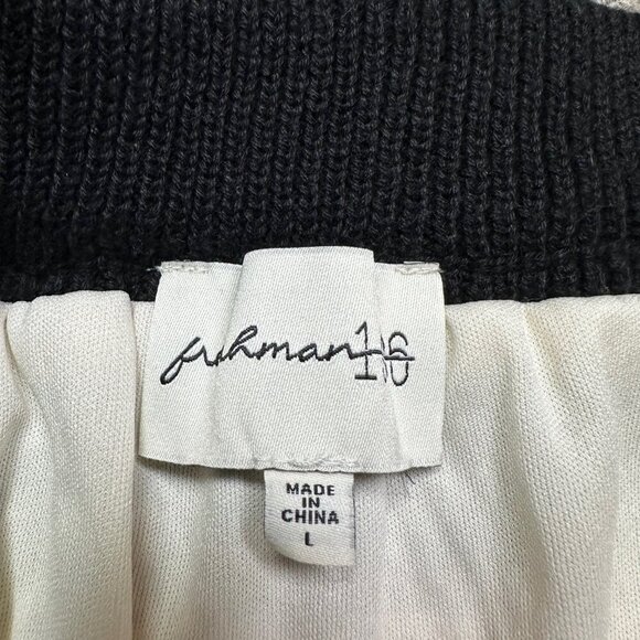 Freshman 1996 Urban Outfitters Black & White Crochet Maxi Skirt in Women's Large - Picture 2 of 6